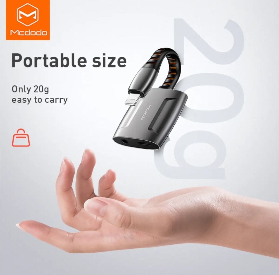 Picture of Mcdodo Lightning  & DC 3.5mm Audio Adapter Converter