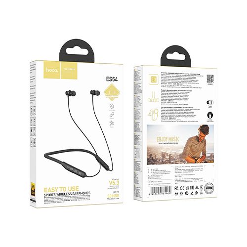 Picture of Hoco ES64 Wireless Bluetooth neckband long battery backup