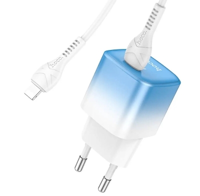 Picture of Hoco C101A PD 20W Fast Charger Adapter With Type C To Lightning Cable