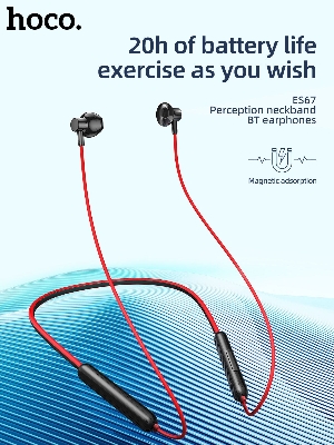 Picture of Hoco ES67 Sports Bluetooth Wireless Neckband Earphone