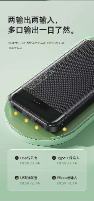 Picture of Awei P37K 10000mAh Fast Charging Power Bank