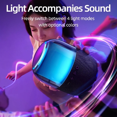 Picture of JOYROOM JR-ML05 Portable RGB Wireless Bluetooth Speaker