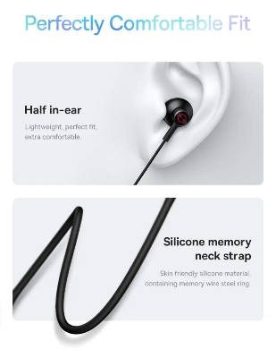 Picture of Baseus Bowie P1 Half-In-ear Neckband Wireless Earphone