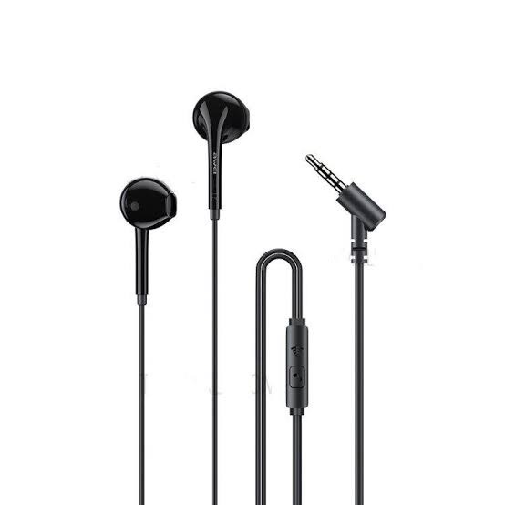 Picture of Awei PC-7 Wired Earphones 3.5mm Jack Earbuds Stereo Bass Sound Earphone Headset With Microphone