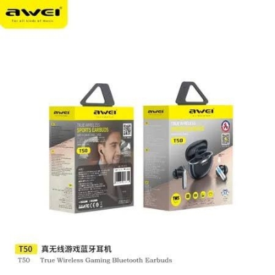 Picture of Awei T50 TWS Wireless Gaming Earbuds