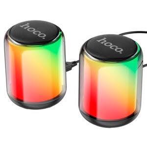 Picture of Hoco BS56 RGB 2-in-1 Wired Bluetooth computer speaker