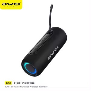 Picture of AWEI KA8 RGB Lights Bluetooth Speaker Portable Speaker IPX5 Waterproof