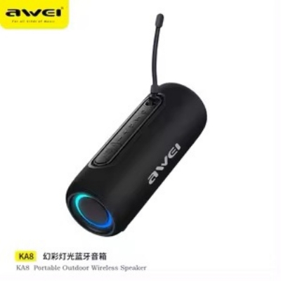 Picture of AWEI KA8 RGB Lights Bluetooth Speaker Portable Speaker IPX5 Waterproof