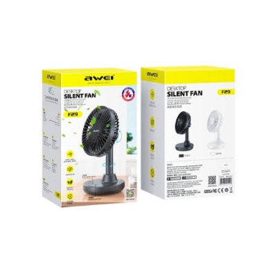 Picture of Awei F29 Desktop Oscillating Rechargeable Fan