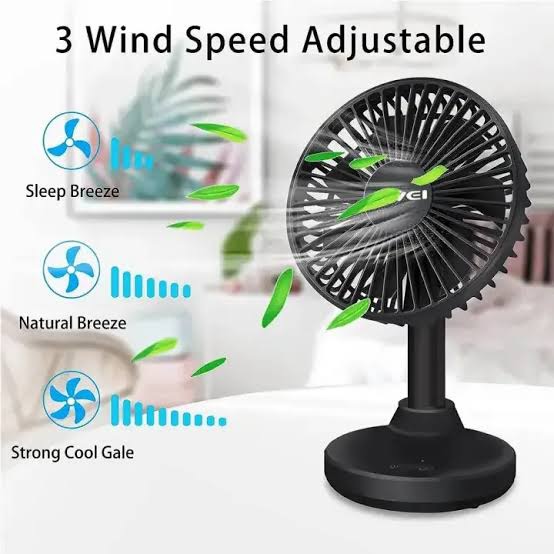 Picture of Awei F29 Desktop Oscillating Rechargeable Fan