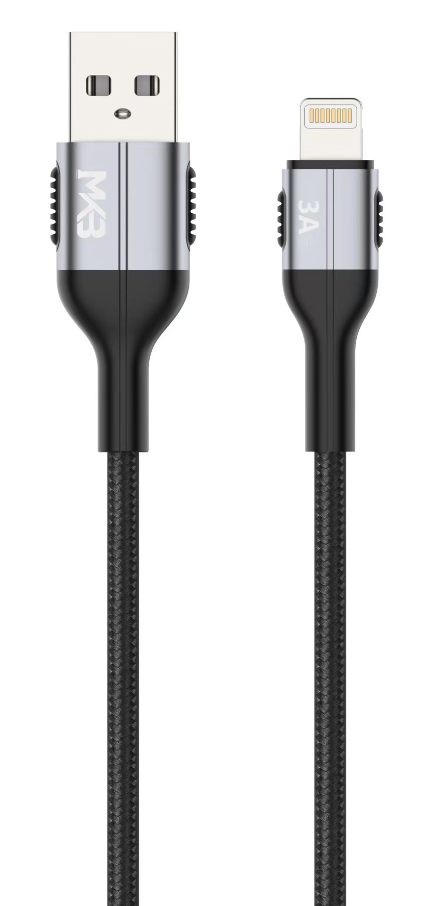 Picture of MKB UL3 USB -LIGHTNING /3A FAST Cafule cable/ metal  1米/1M
