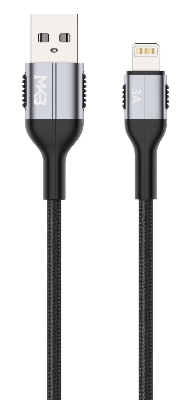 Picture of MKB UL3 USB -LIGHTNING /3A FAST Cafule cable/ metal  1米/1M