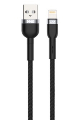 Picture of MKB UL24 Braided 2.4A USB Lightning Data Cable
