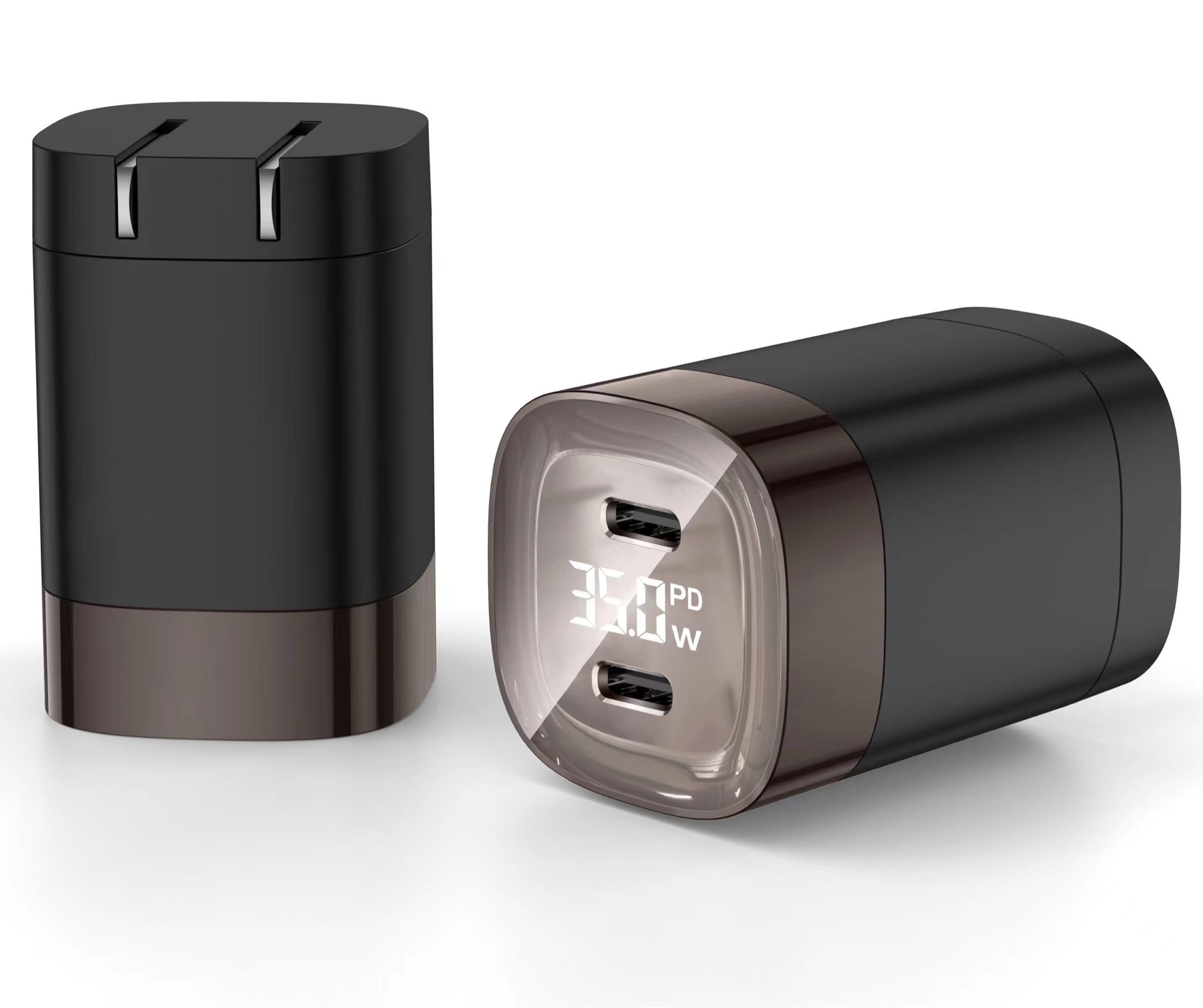 Picture of MKB GW33CU 33W LED DISPLAY Quick Charger Adapter