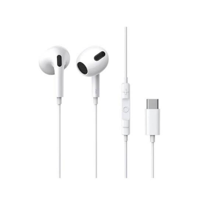 Picture of Baseus Encok Type-C lateral in-ear Wired Earphone C17 - White