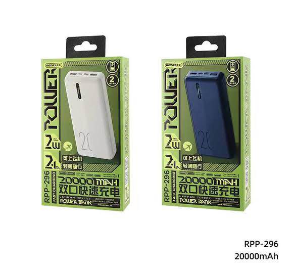 Picture of Remax RPP-296 Landon Series 2.1A Power Bank 20000mAh