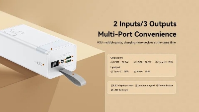 Picture of Remax RPP-321 Chinen Series 20W+22.5W Outdoor Power Bank 50000 mAh with led light