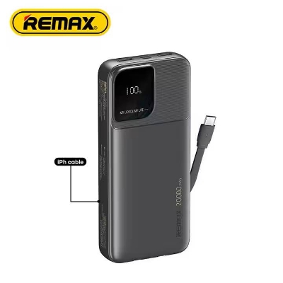 Picture of Remax RPP-659 Rellaen Series 30000mAh Powerbank WithBuilt-In Cable & Digital Display 2.4A