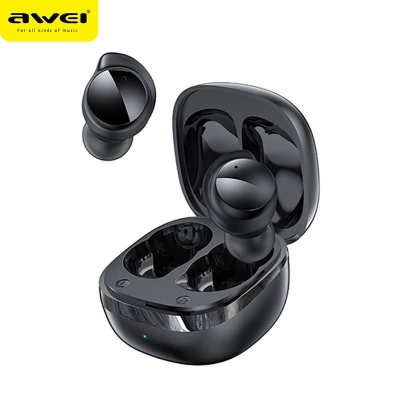 Picture of Awei T78 Bluetooth 5.3 Earphones Wireless 3D Stereo TWS Headphones with Microphones Game In-ear Headset Hifi HD Call Earbuds