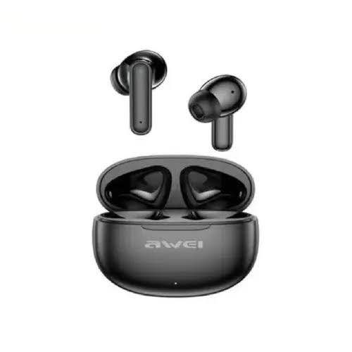 Picture of Awei T71 TWS Sports Wireless Bluetooth Earbuds IPX4 Waterproof with Charging Case Smart Touch Low Latancy Game Earphone