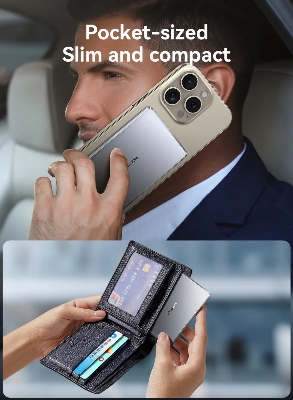 Picture of Joyroom JR-PBM08 Pro 20W Metal Magnetic Wireless Power Bank - 10000mAh