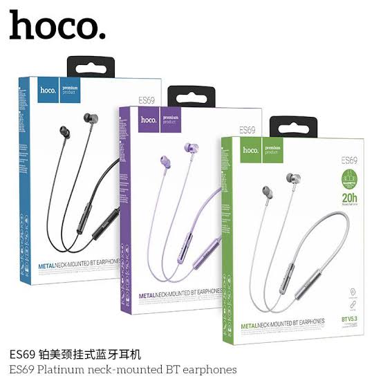 Picture of Hoco ES69 Wireless Bluetooth neckband BT V5.3 Easy sound sports Headsets