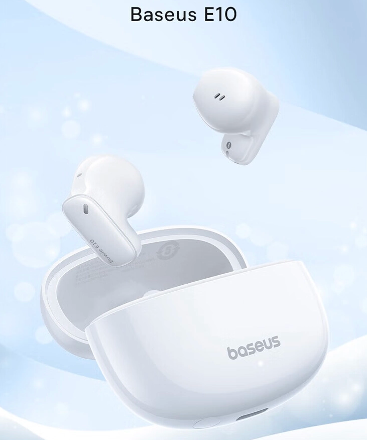 Picture of Baseus Bowie E10 TWS with 12mm drive and 30 hours battery life