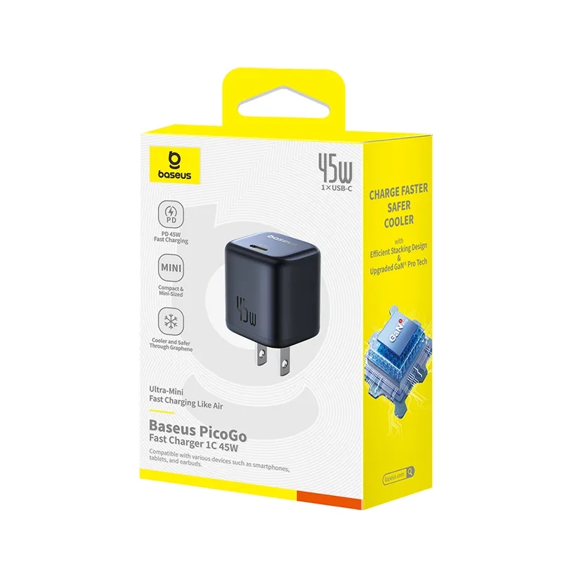 Picture of Baseus GaN6 Charger 45W PD Adapter