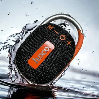 Picture of HOCO HC17 Bluetooth 5.3 AUX, USB, SD Card & FM Radio Supported Speaker - Black