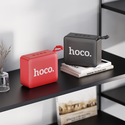 Picture of HOCO BS51 Bluetooth 5.1 AUX, USB, SD Card & FM Radio Supported Portable Wireless Speaker (Black)