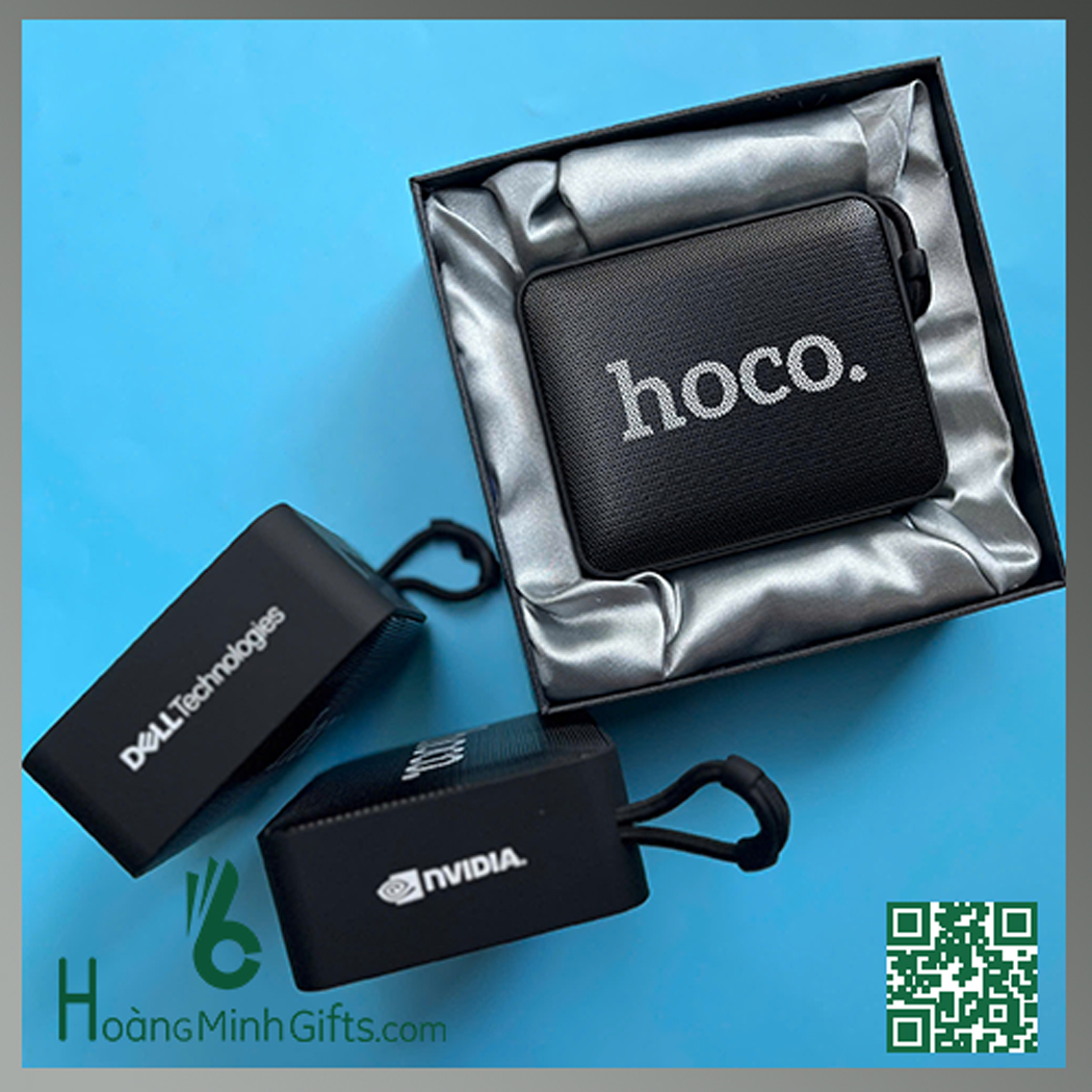 Picture of HOCO BS51 Bluetooth 5.1 AUX, USB, SD Card & FM Radio Supported Portable Wireless Speaker (Black)