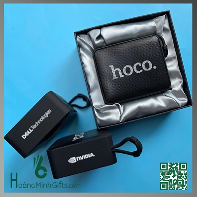Picture of HOCO BS51 Bluetooth 5.1 AUX, USB, SD Card & FM Radio Supported Portable Wireless Speaker (Black)