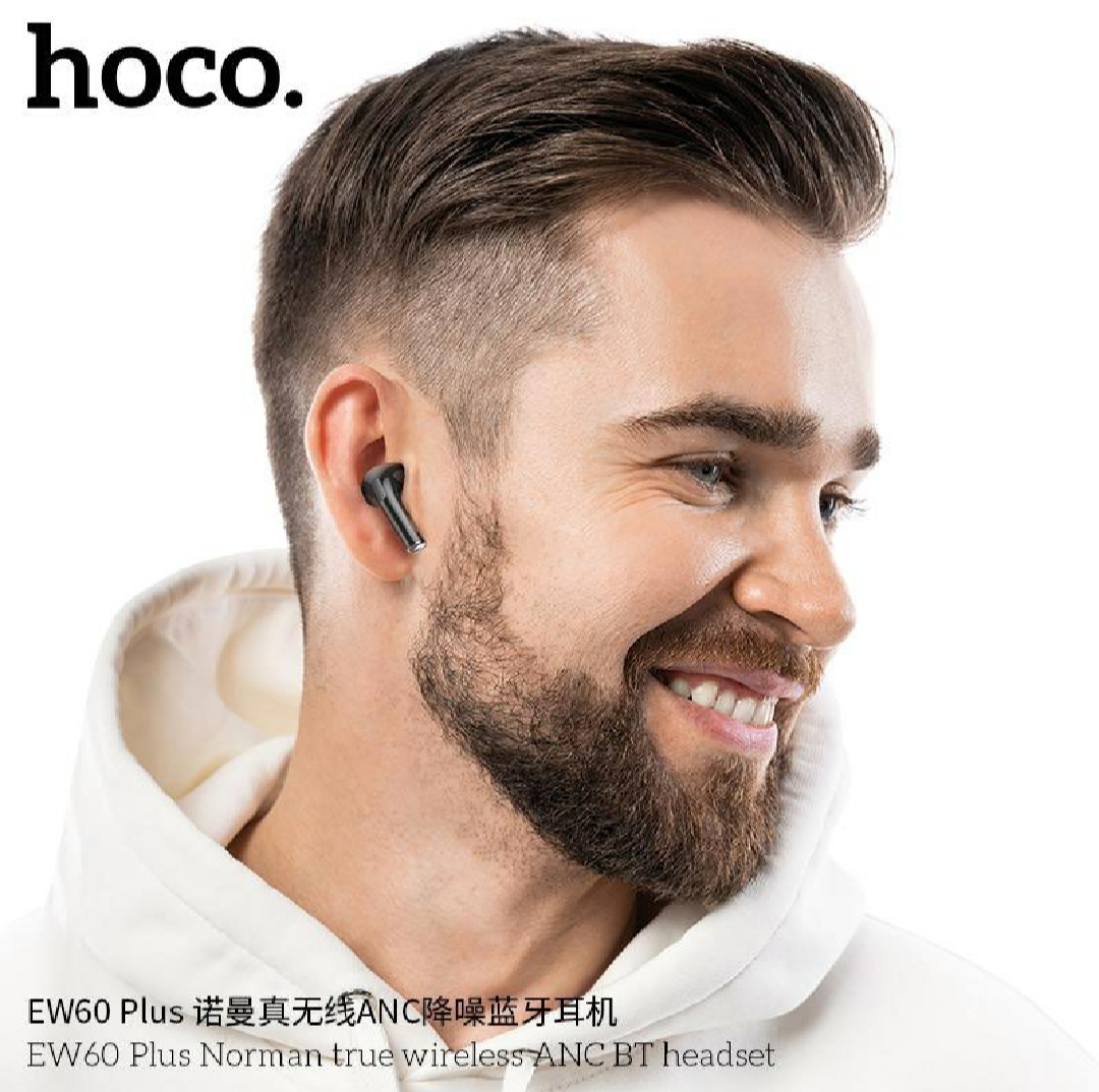 Picture of Hoco EW60 Plus Norman True Wireless ANC BT Headset - Black