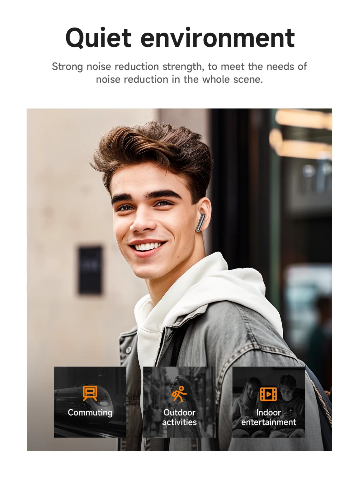 Picture of Hoco EQ10 Plus ANC Earbuds