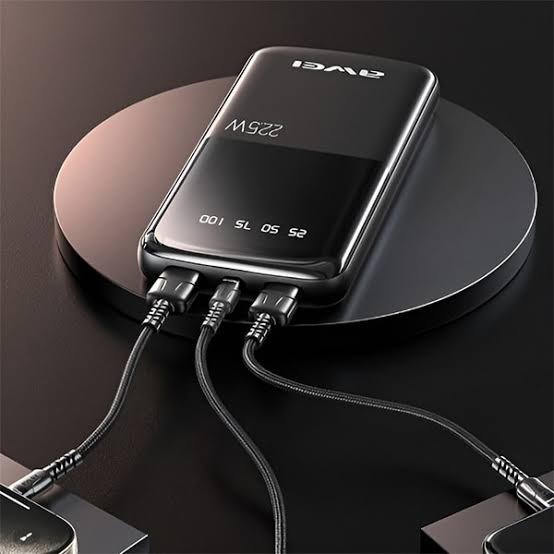 Picture of Awei P10K 10000mah 22.5W Fast Charging Digital Display Power Bank