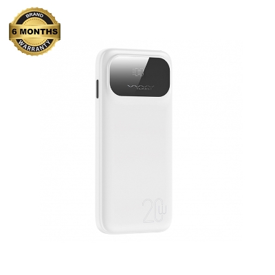 Vyvylabs Leca Digital Display Fast Charge Power Bank 10000mAh 20W White AR Trading Official Storeonline shop bangladeshothoba.com