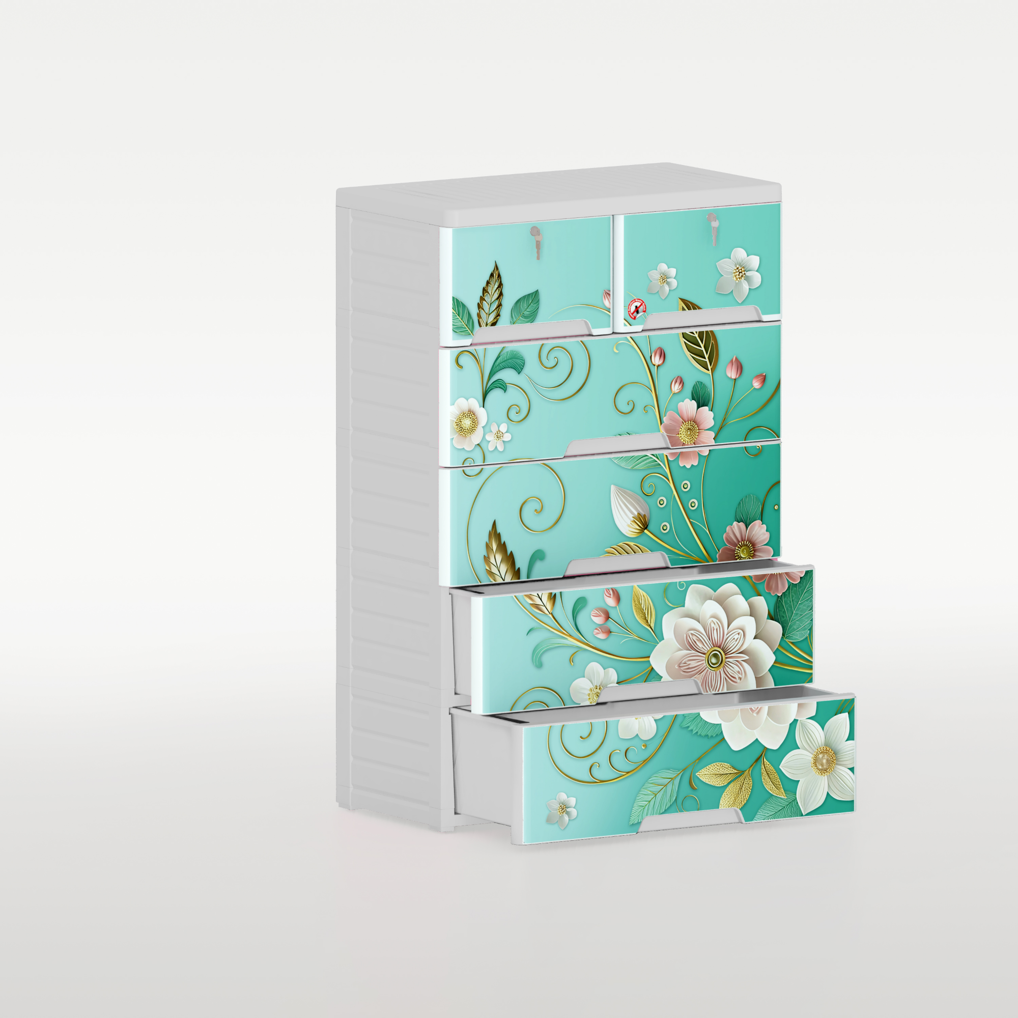 Buy rfl-wardrobe-double-5d-kd-elite-hd-camellia at Best Price In Bangladesh