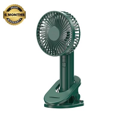 Vyvylabs D02 Handheld Foldable Clip Fan Dark Green AR Trading Official Storeonline shop bangladeshothoba.com