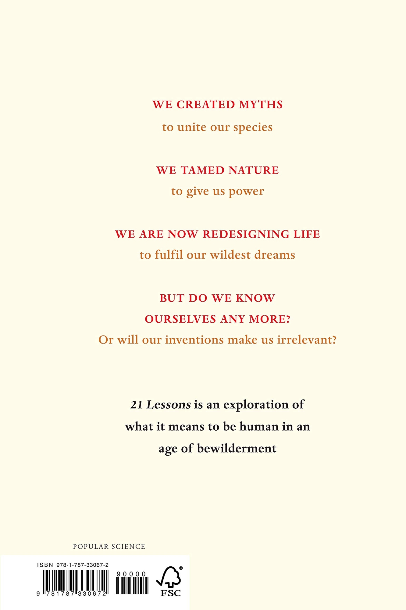 Picture of 21 Lessons for the 21st Century by Yuval Noah Harari (Paperback)