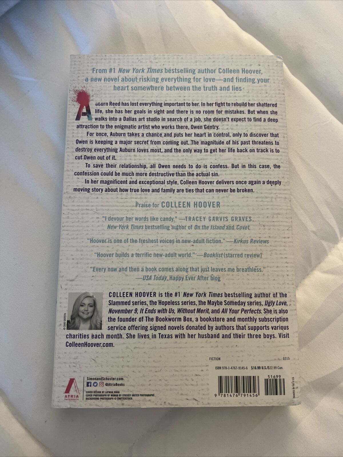 Picture of Confess by Colleen Hoover