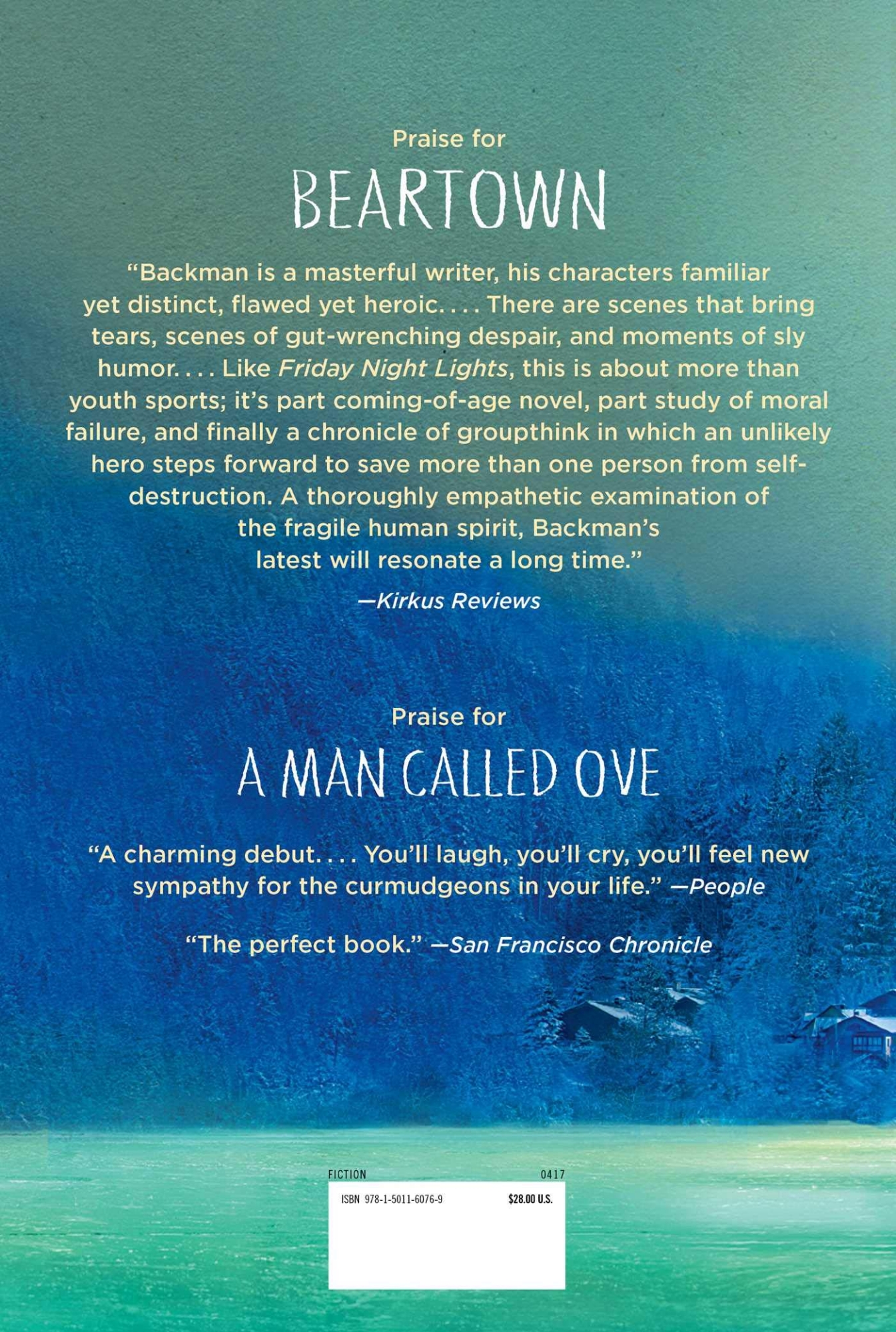 Picture of Beartown: A Novel by Fredrik Backman (Paperback)