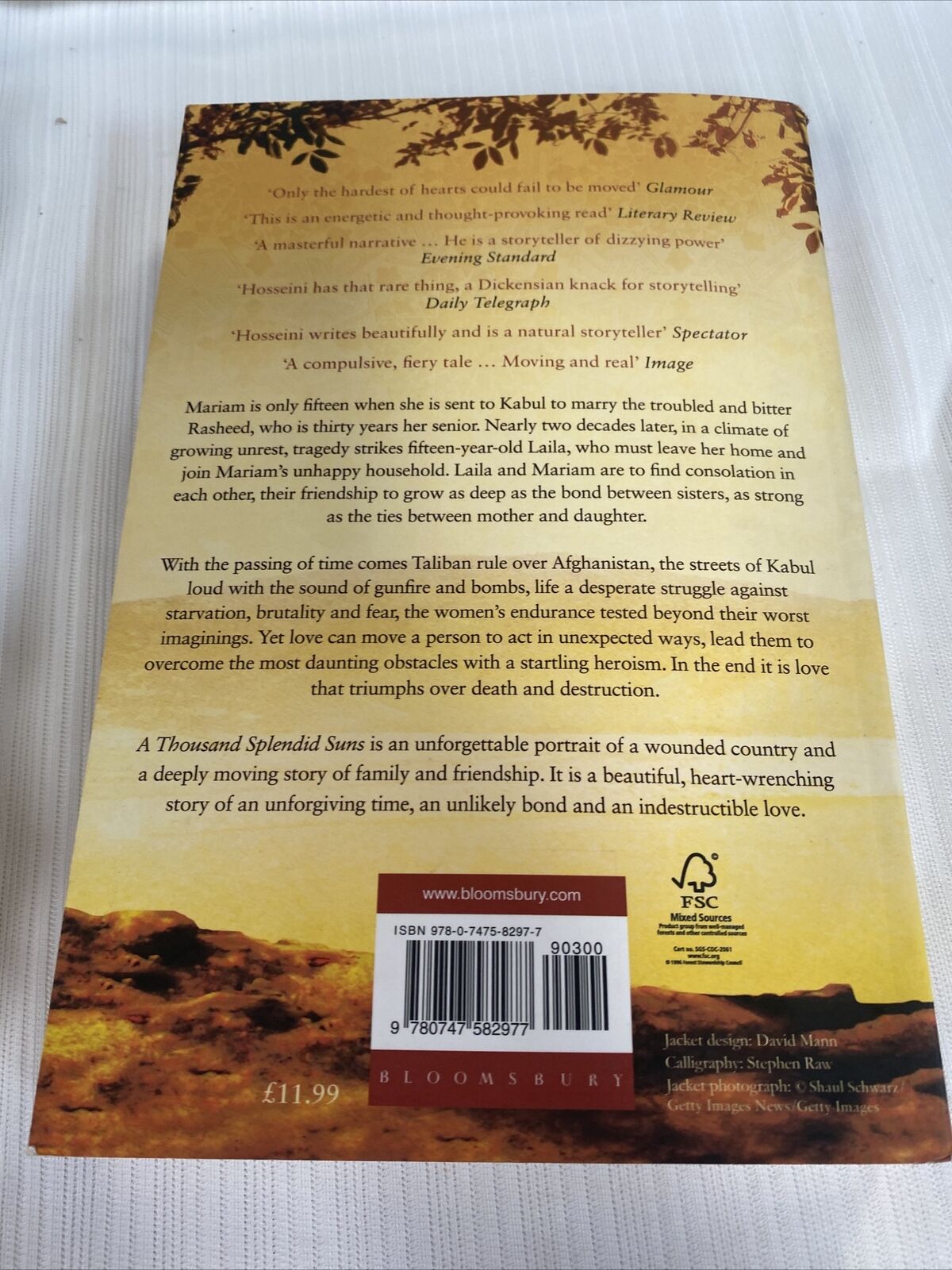 Picture of A Thousand Splendid Suns  by Khaled Hosseini (Paperback)