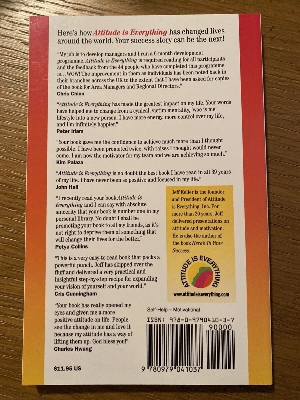 Picture of Attitude Is Everything: Change Your Attitude  by Jeff Keller