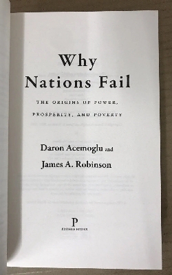 Picture of Why Nations Fail: The Origins of Power, Prosperity, and Poverty Paperback