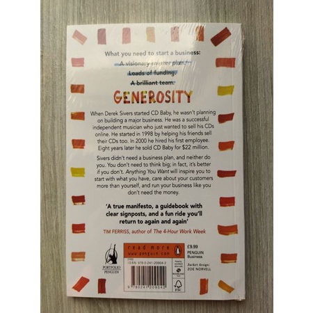 Picture of Anything You Want: 40 Lessons for a New Kind of Entrepreneur