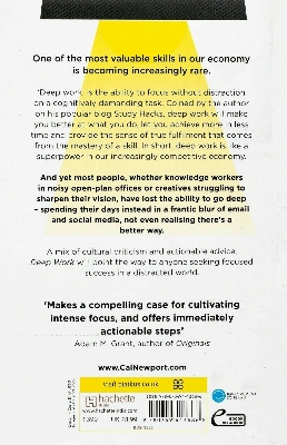 Picture of Deep Work: Rules for Focused Success in a Distracted World