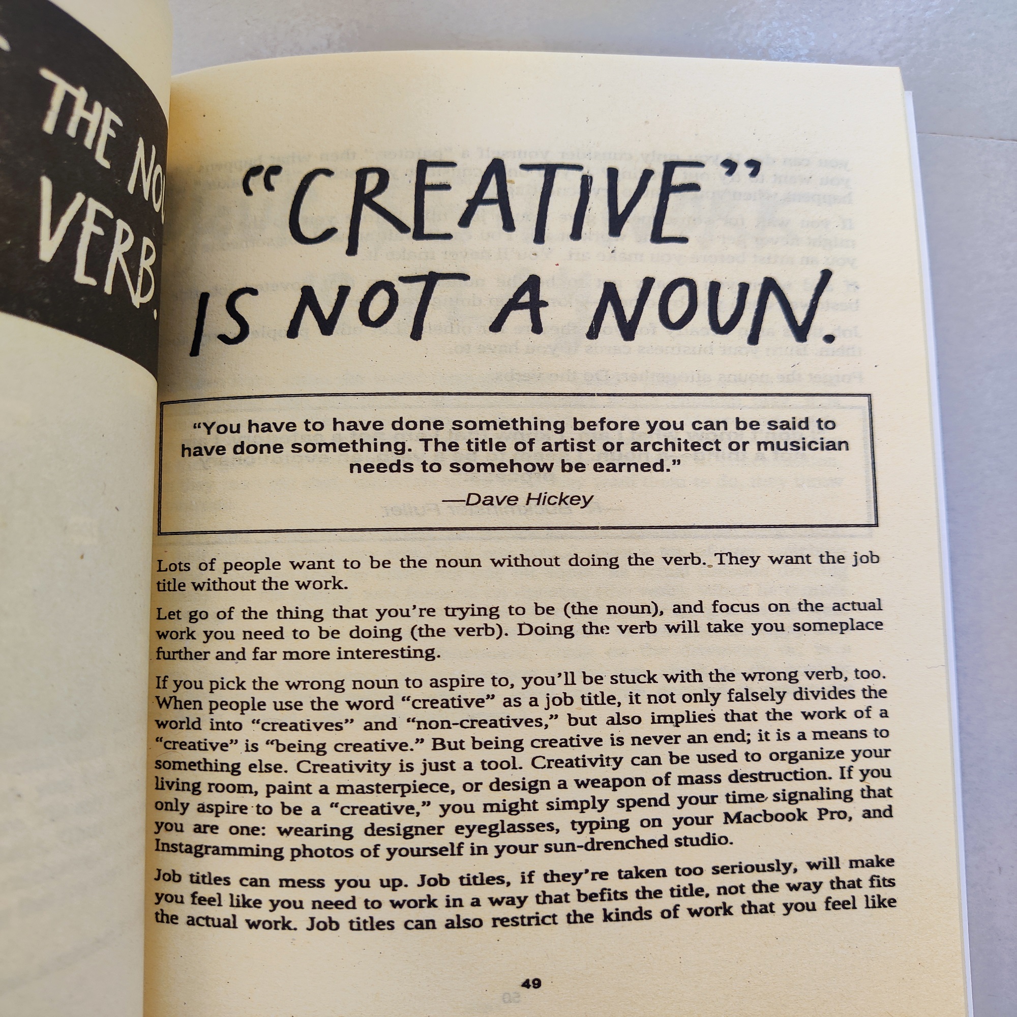 Picture of Keep Going: 10 Ways to Stay Creative in Good Times and Bad (Austin Kleon)