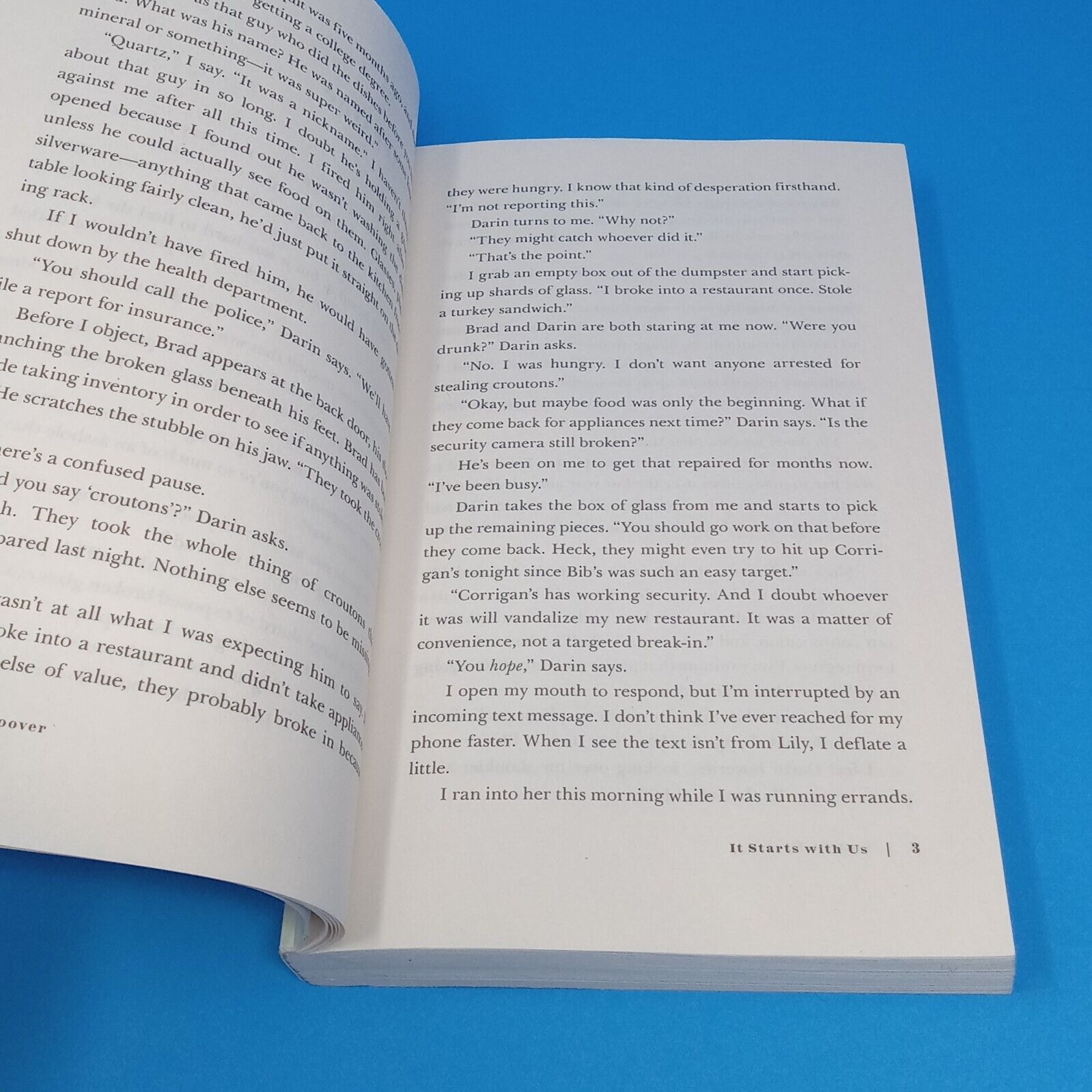 Picture of It Starts with Us: A Novel  by Colleen Hoover