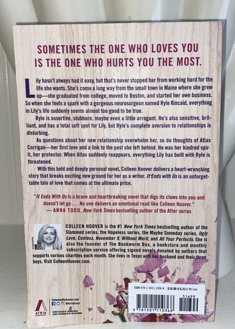 Picture of It Ends with Us: A Novel by Colleen Hoover