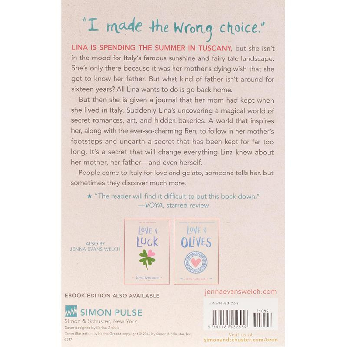 Picture of Love & Gelato by Jenna Evans Welch